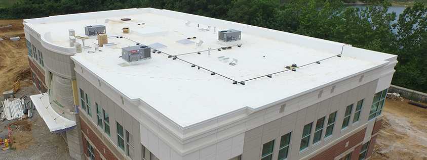 commercial flat roof